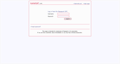 Desktop Screenshot of ofc.rapaport.com