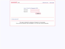 Tablet Screenshot of ofc.rapaport.com